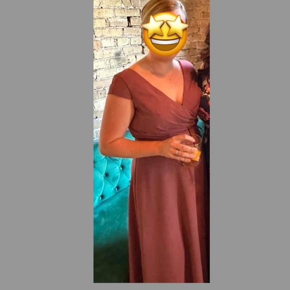 Christina Wu (22123) Bridesmaid Dress - Masala - Picture 4 of 4